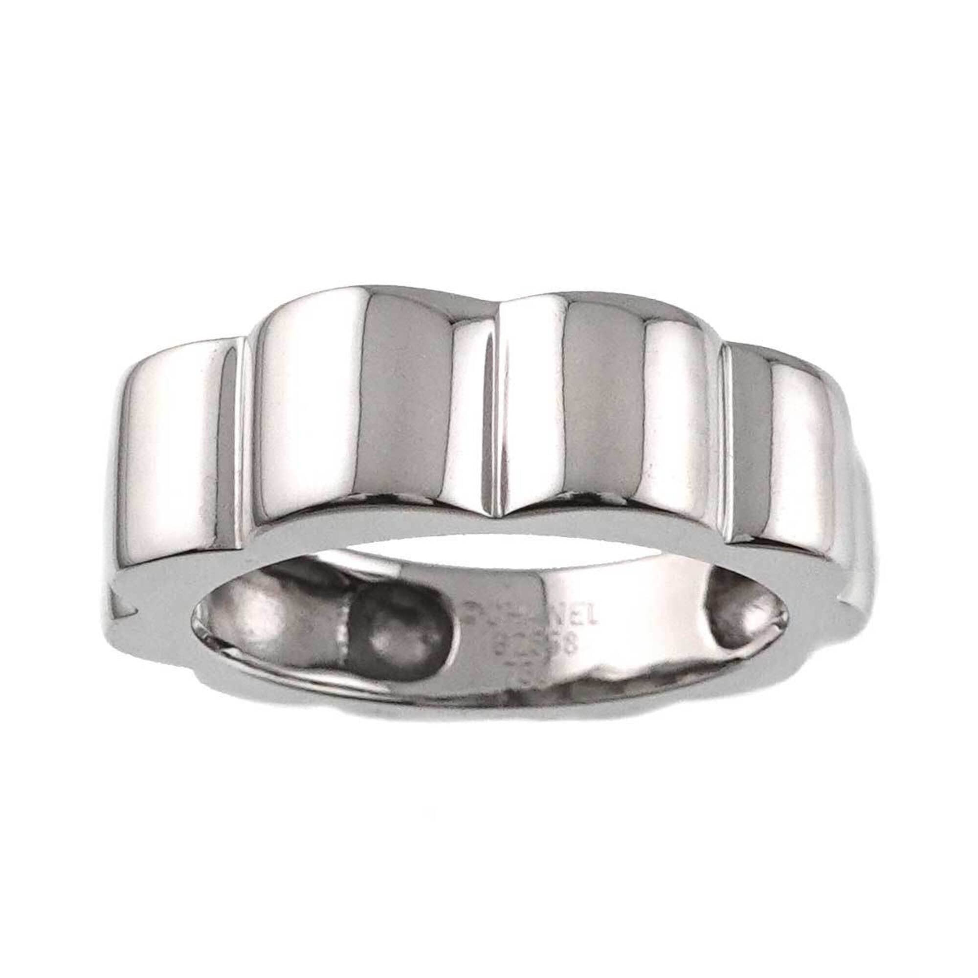 Chanel White Gold (18K) Band Ring