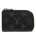 Louis Vuitton Black Pvc Leather Coin Purse/Coin Case