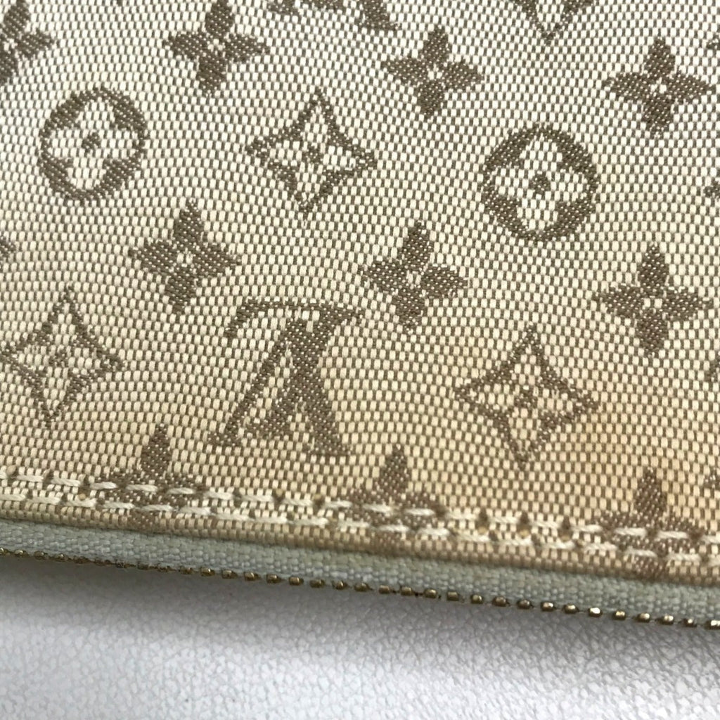 Louis Vuitton Dark Brown Khaki Monogram Handbag