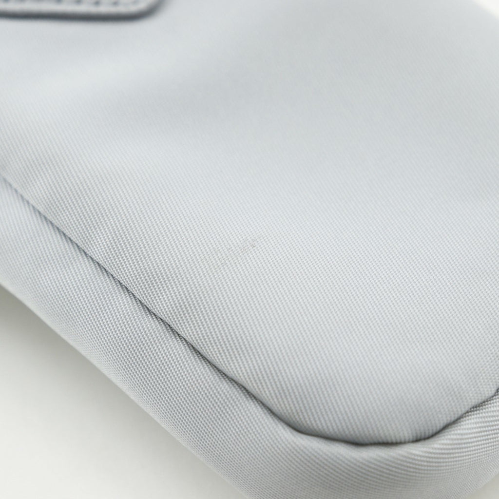 Prada Gray Nylon Shoulder Bag