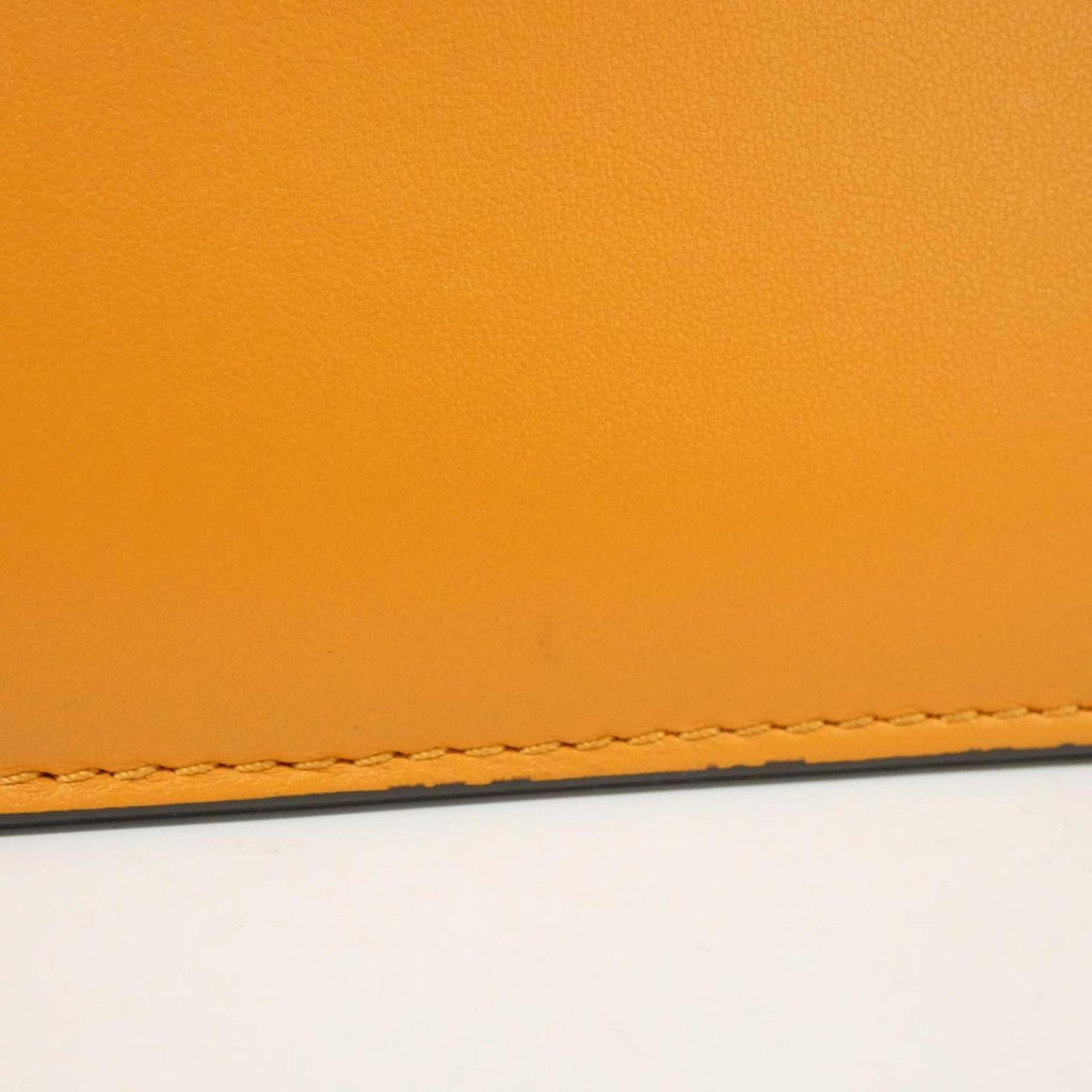 Louis Vuitton Orange Leather Shoulder Bag