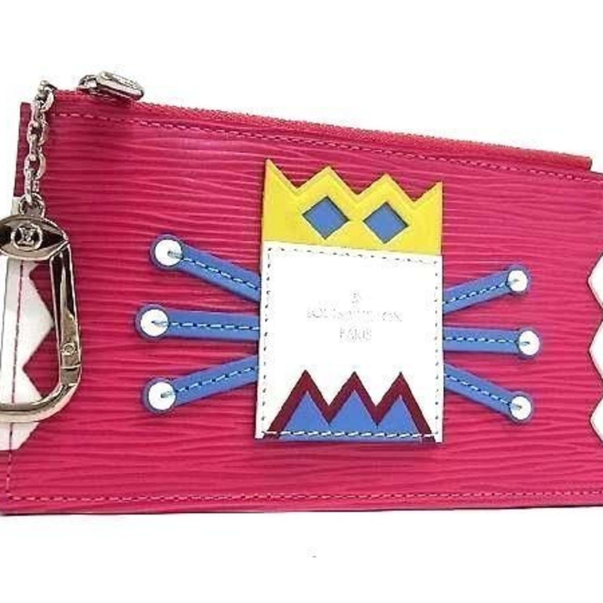 Louis Vuitton Pink Pivoine Leather Coin Purse/Coin Case