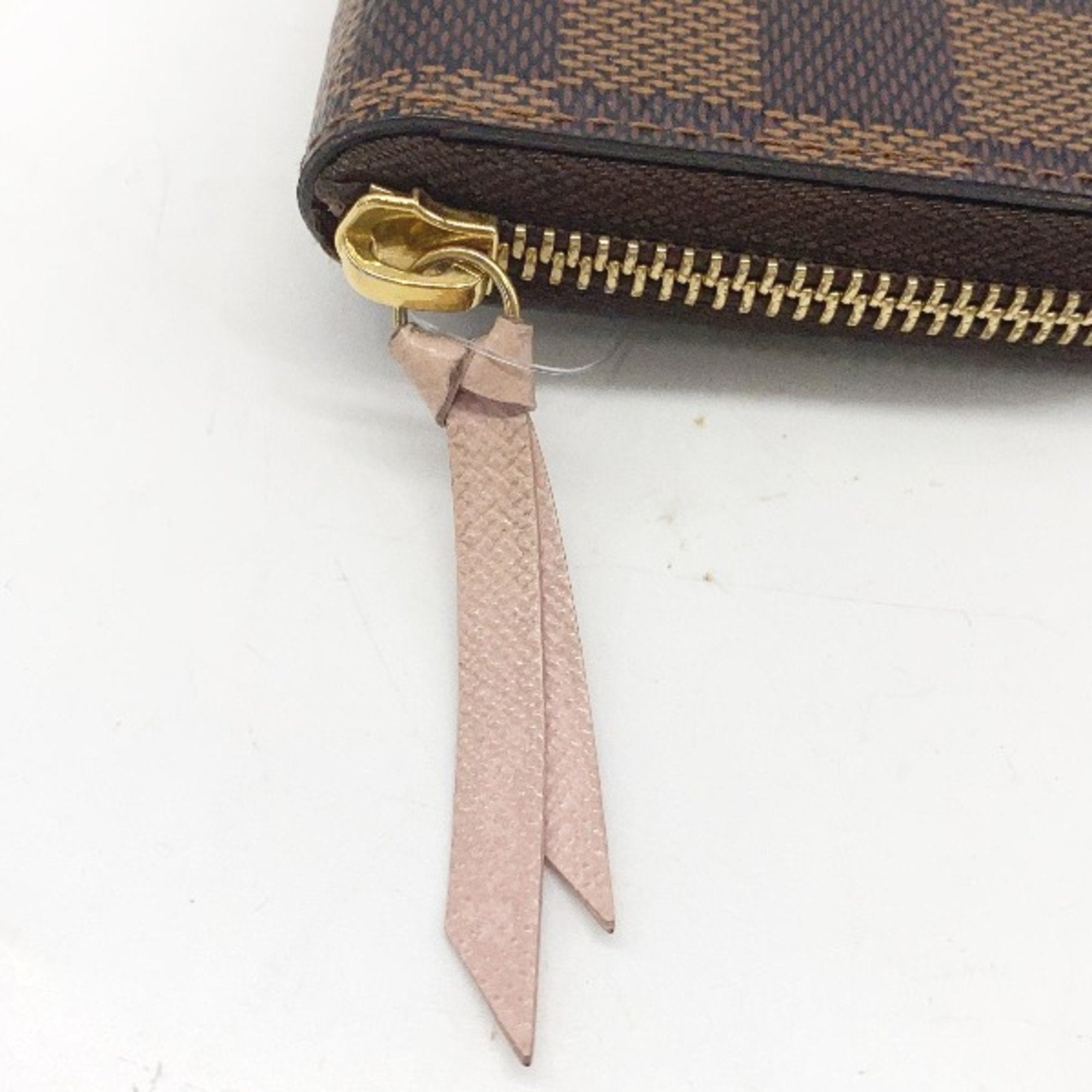 Louis Vuitton Rose Ballerine Damier Canvas Long Wallet