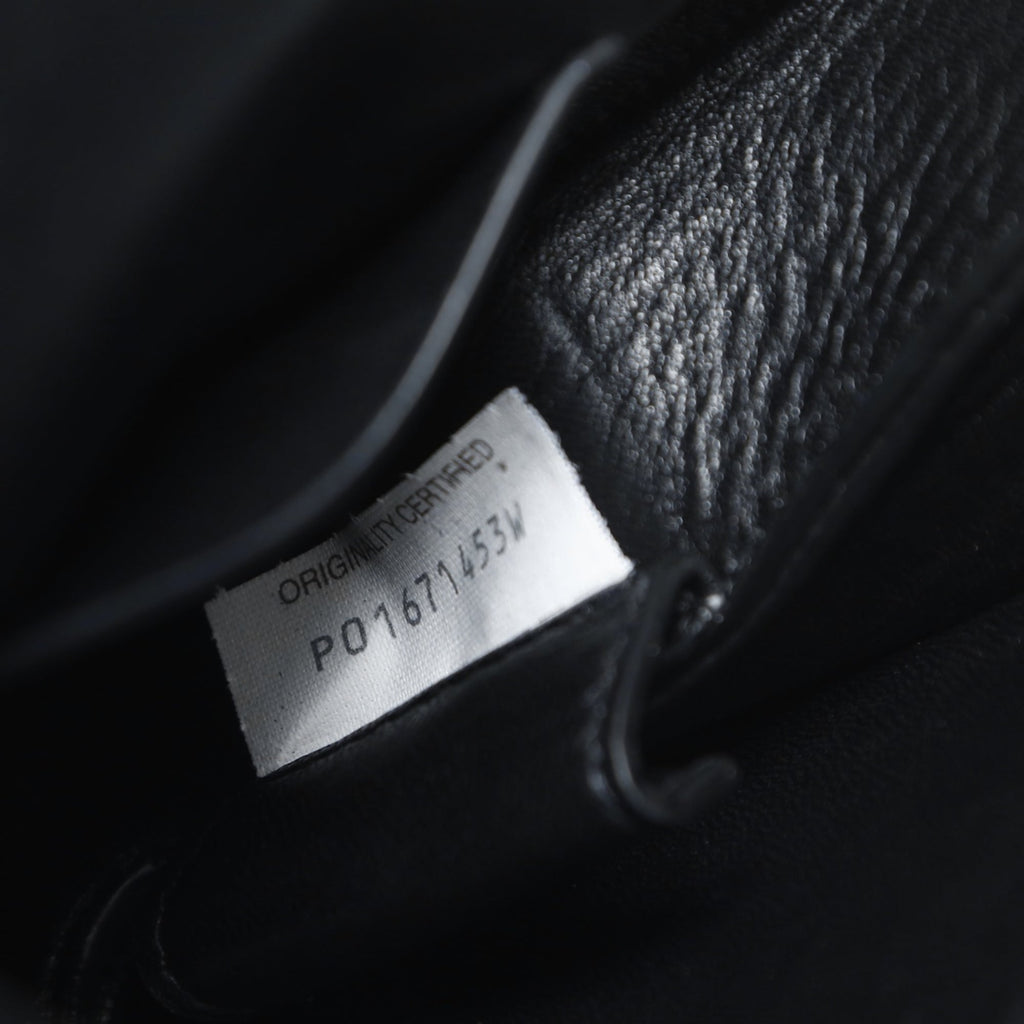 Bottega Veneta Black Leather Shoulder Bag