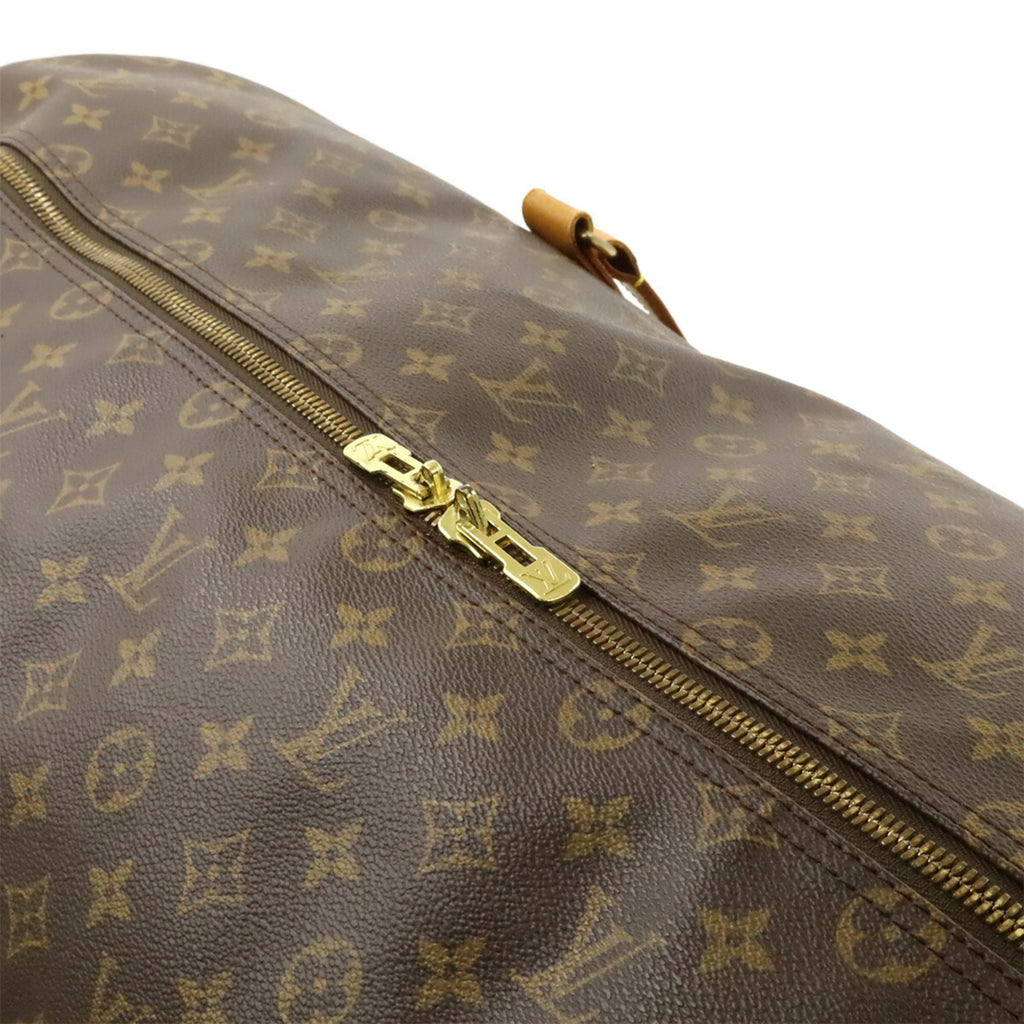 Louis Vuitton Brown Pvc Boston Bag Shoulder Bag