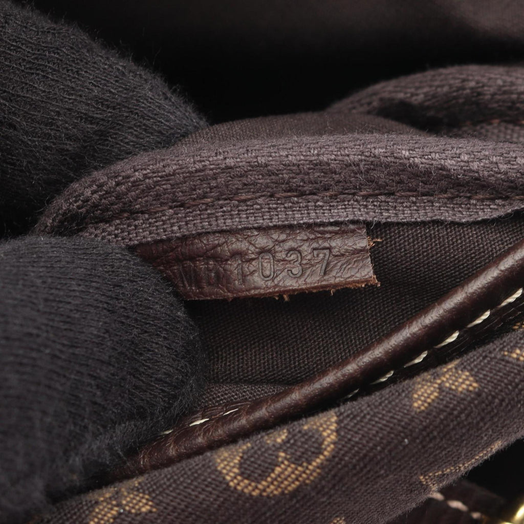 Louis Vuitton Brown Ebene Monogram Mini Lin Shoulder Bag