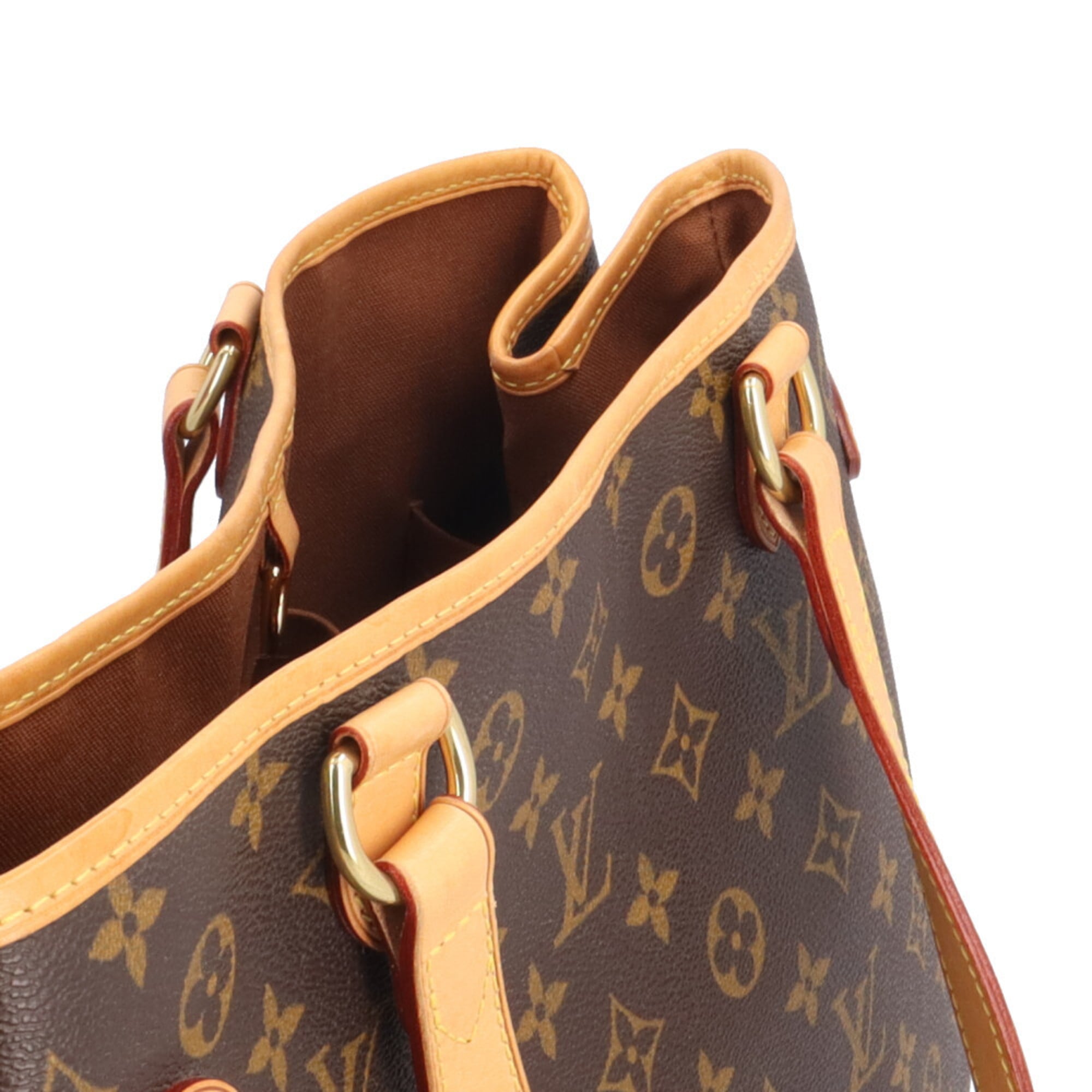 Louis Vuitton Brown Monogram Canvas Tote Bag