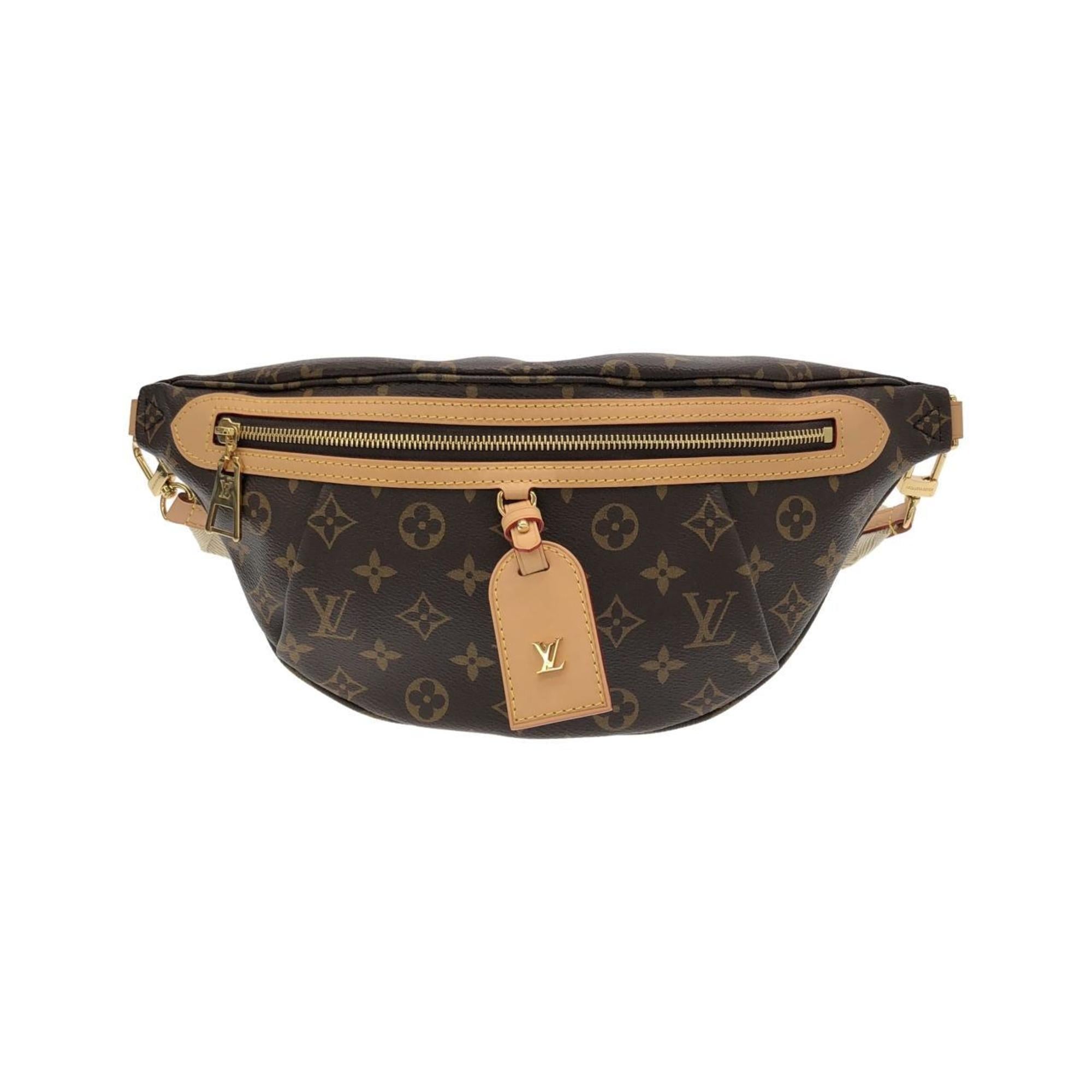 Louis Vuitton Marron Coated Canvas Handbag