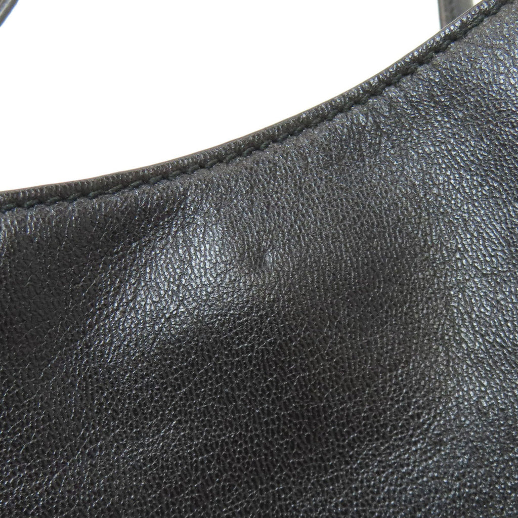 Gucci Black Leather Tote Bag (Pre-Owned)