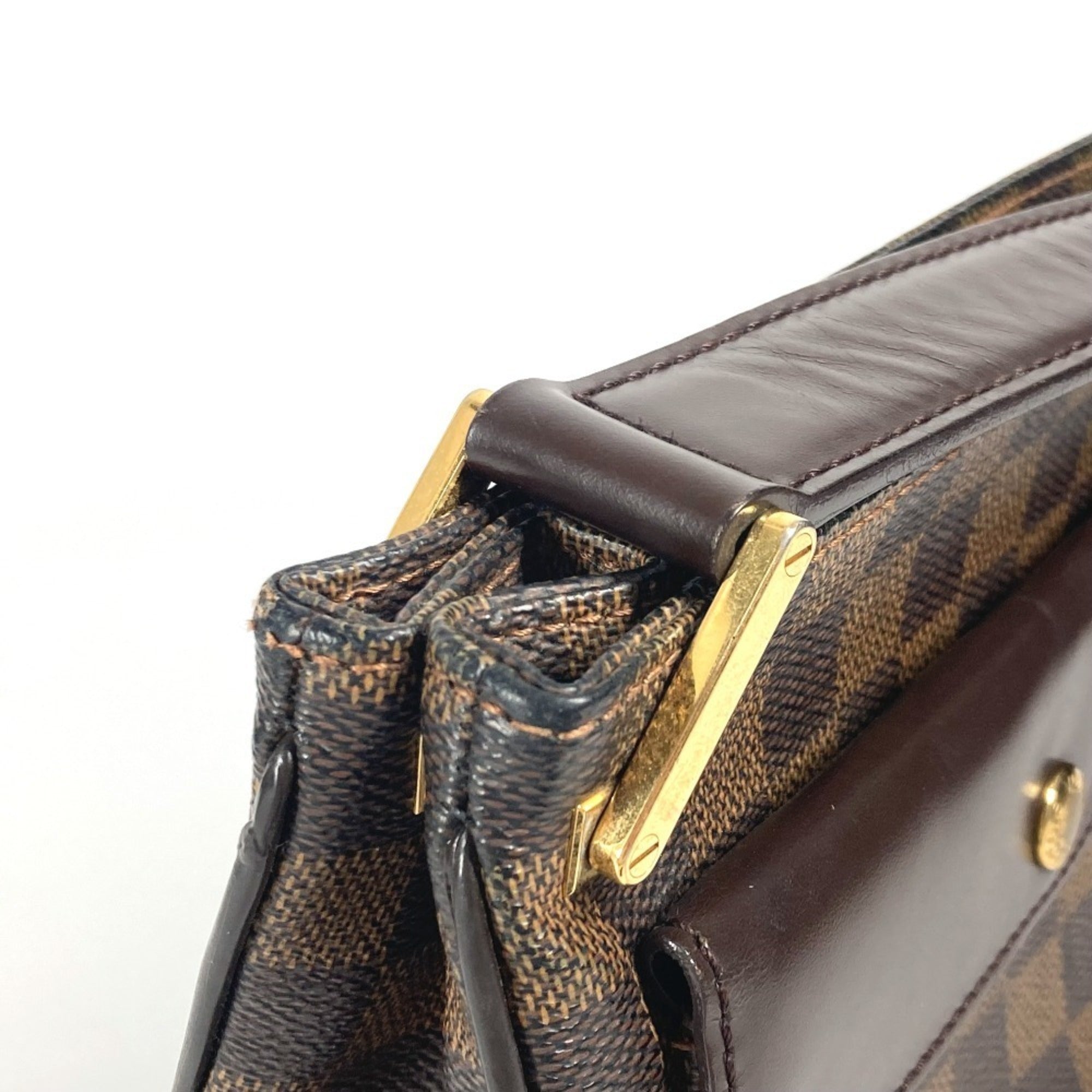 Louis Vuitton Brown Ebene Damier Canvas Shoulder Bag