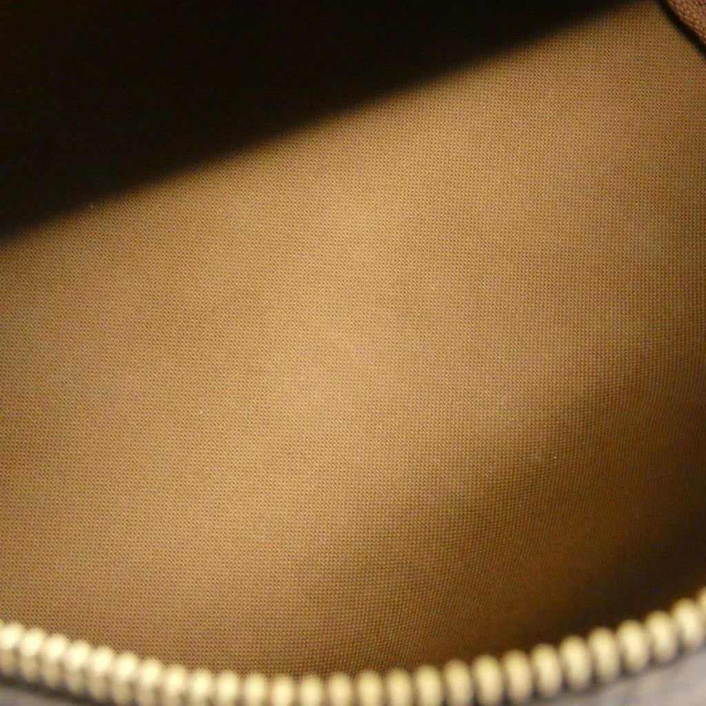 Louis Vuitton Marron Coated Canvas Boston Bag