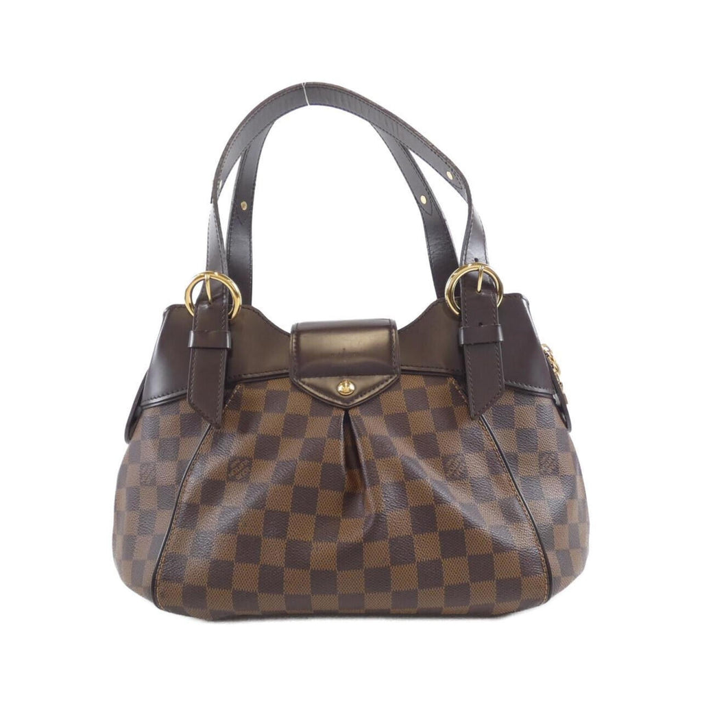 Louis Vuitton Damier Ebene Coated Canvas Handbag