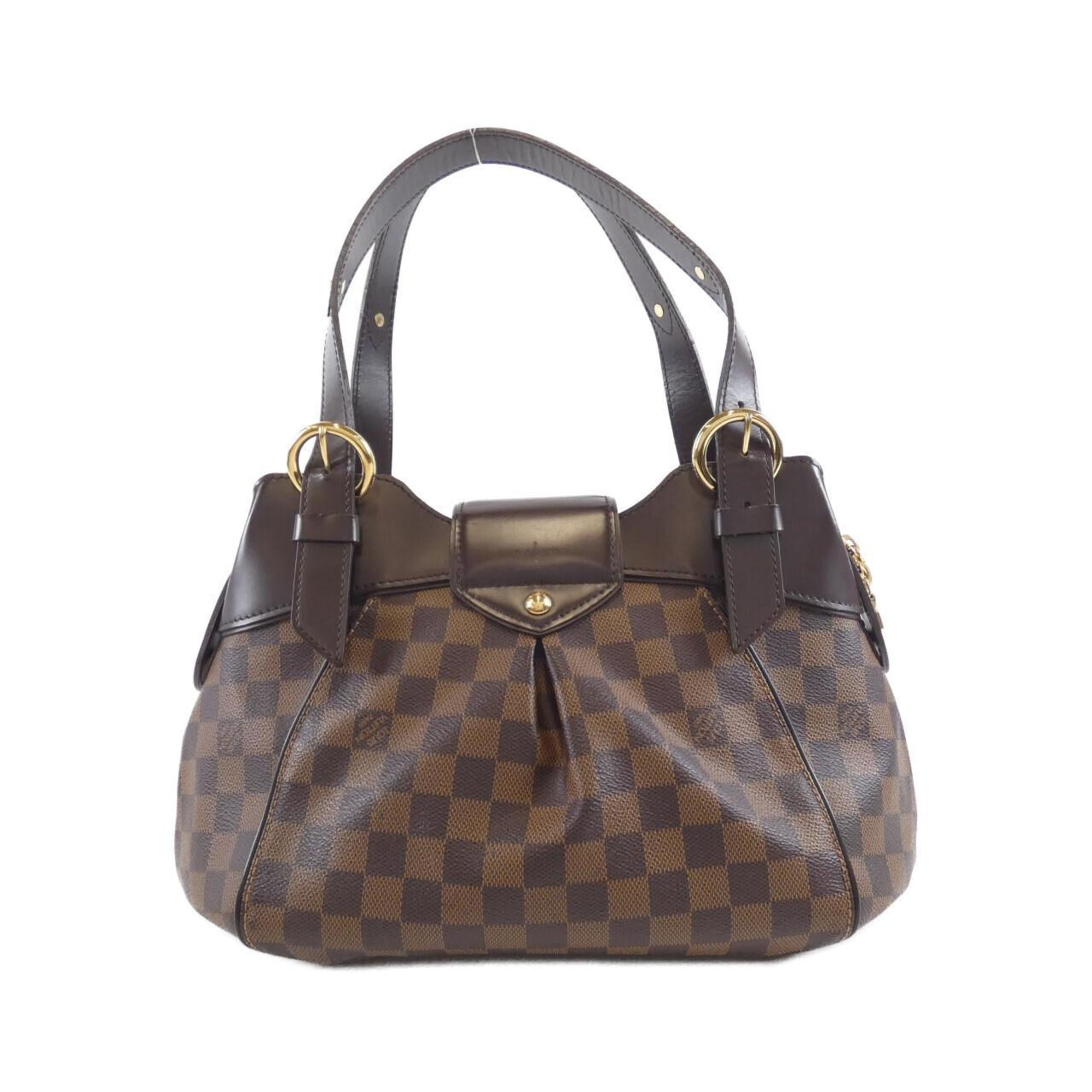 Louis Vuitton Damier Ebene Coated Canvas Handbag