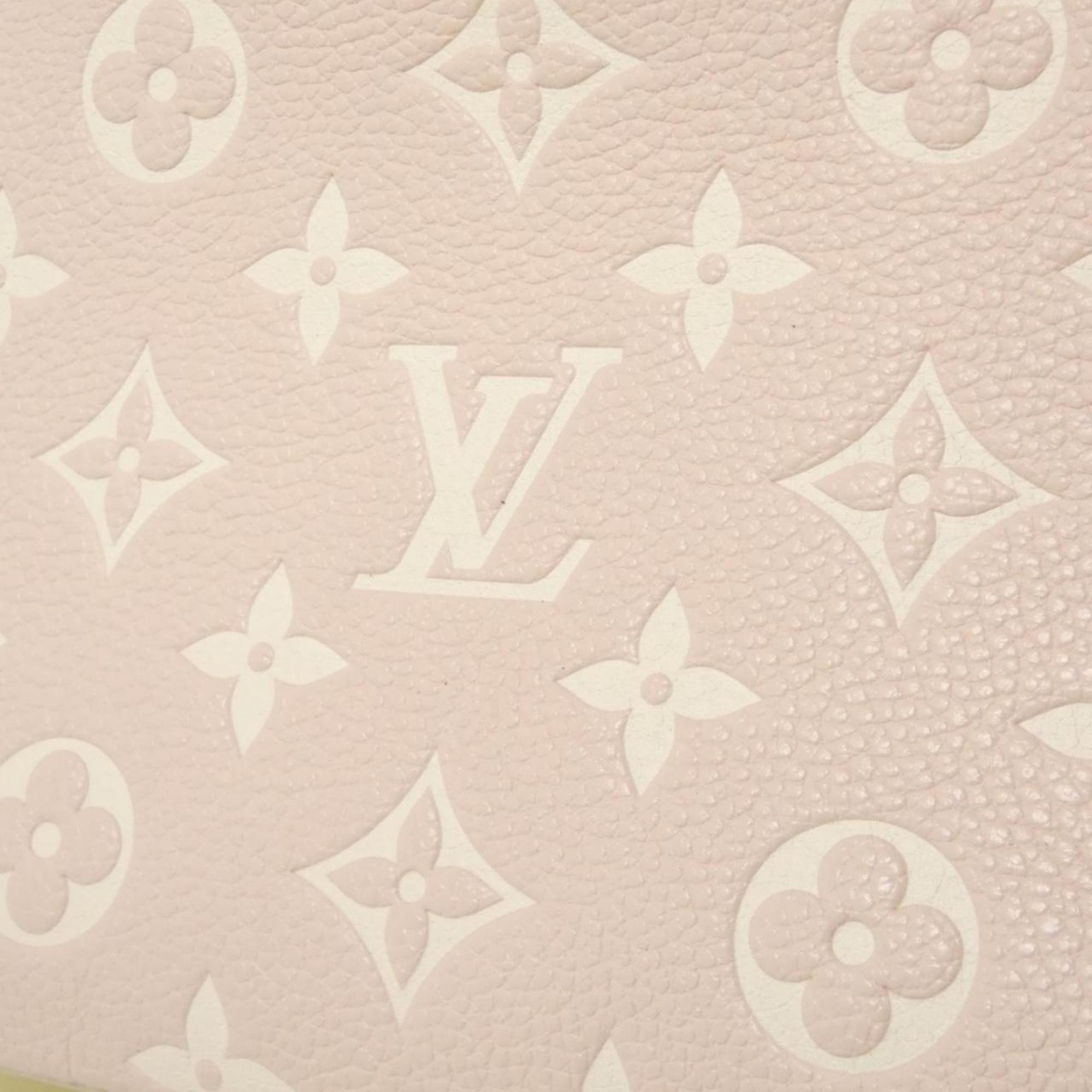 Louis Vuitton Beige Leather Shoulder Bag