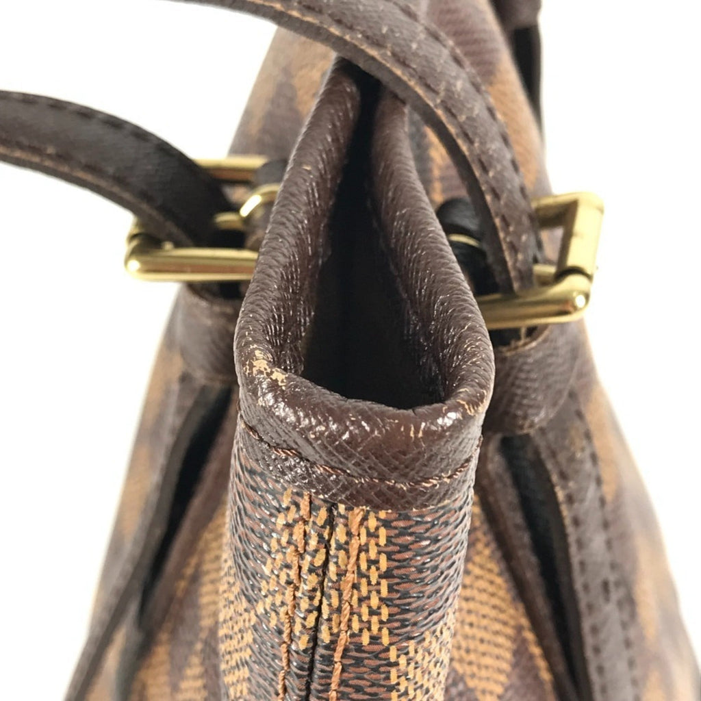 Louis Vuitton Brown Damier Canvas Ebene Damier Canvas Pouch Shoulder Bag Tote Bag