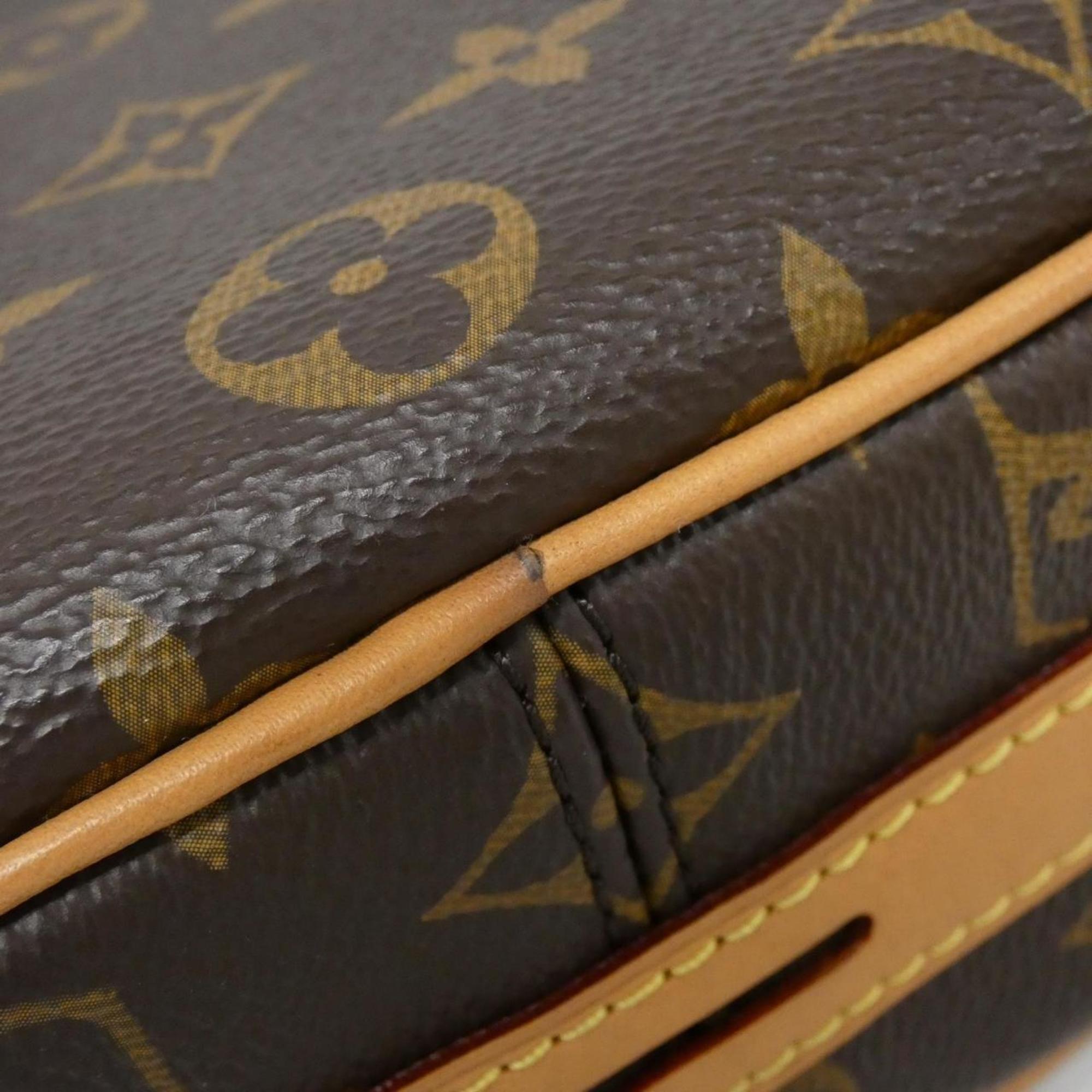 Louis Vuitton Marron Coated Canvas Shoulder Bag