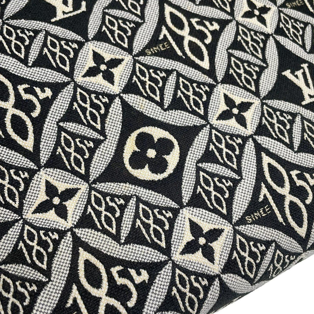 Louis Vuitton Gris Jacquard Handbag