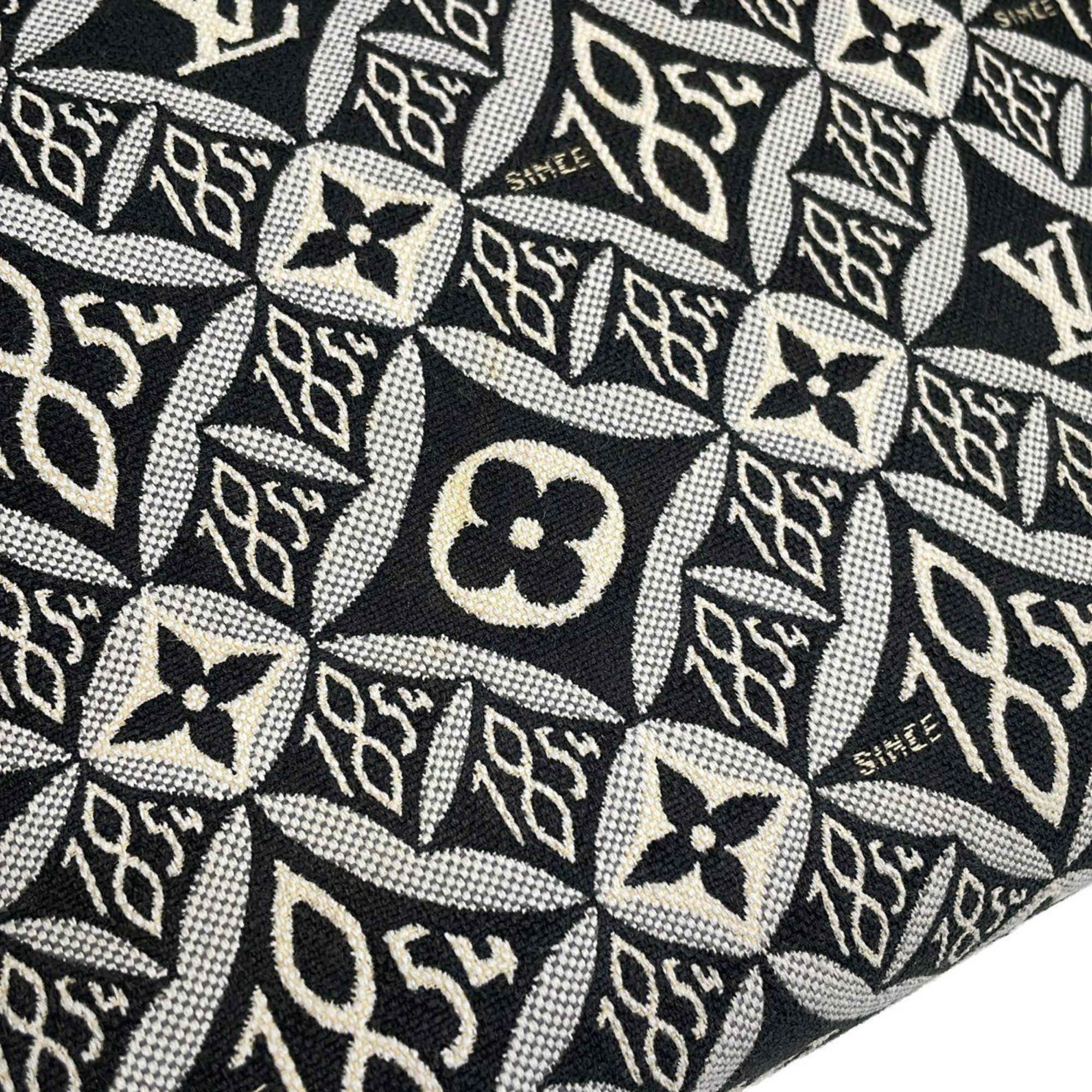 Louis Vuitton Gris Jacquard Handbag