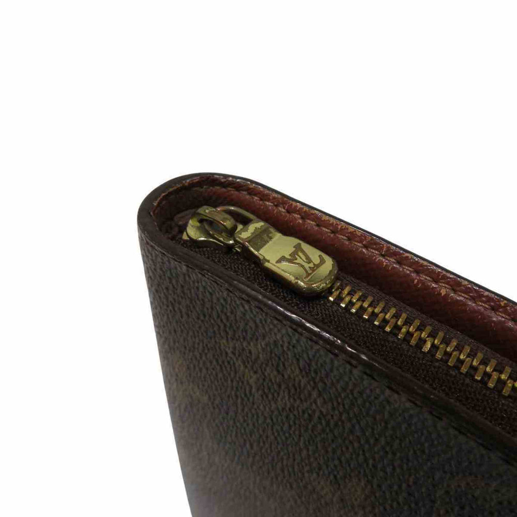Louis Vuitton Brown Monogram Long Wallet