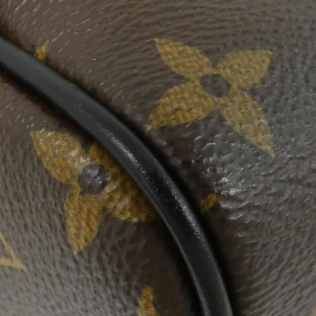 Louis Vuitton Monogram Macassar Marron Coated Canvas Backpack