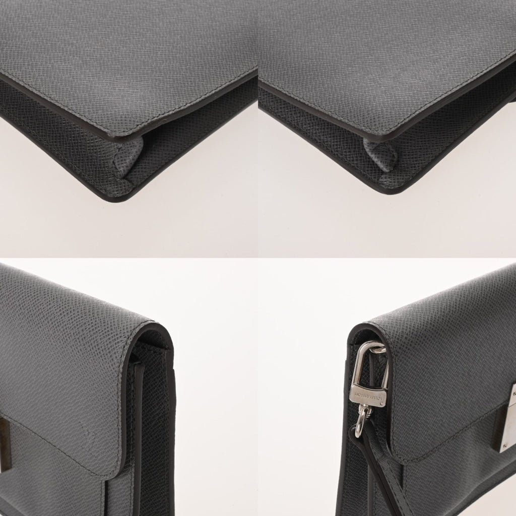 Louis Vuitton Glacier Cuir Ombre Leather Clutch Bag