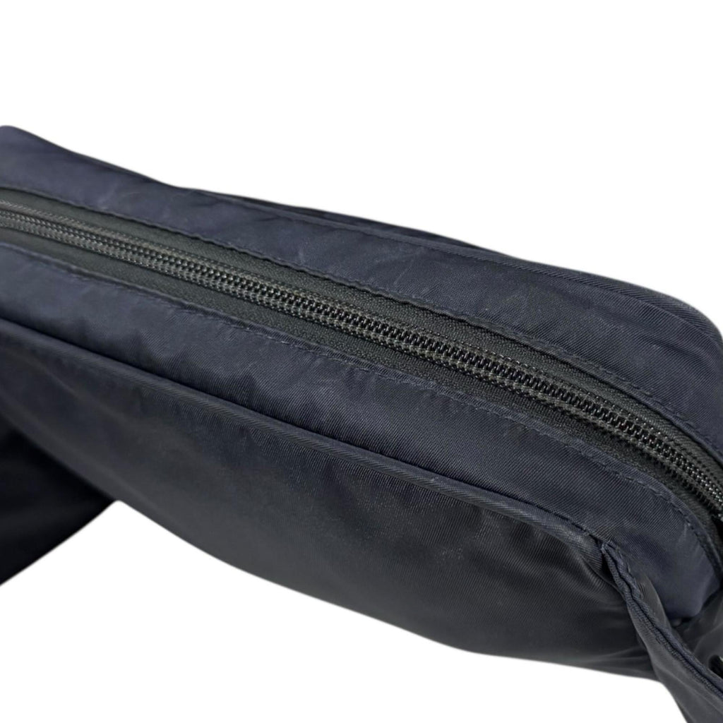 Prada Navy Black Nylon Sling Bag