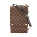 Louis Vuitton Damier Brown Ebene Coated Canvas Leather Shoulder Bag