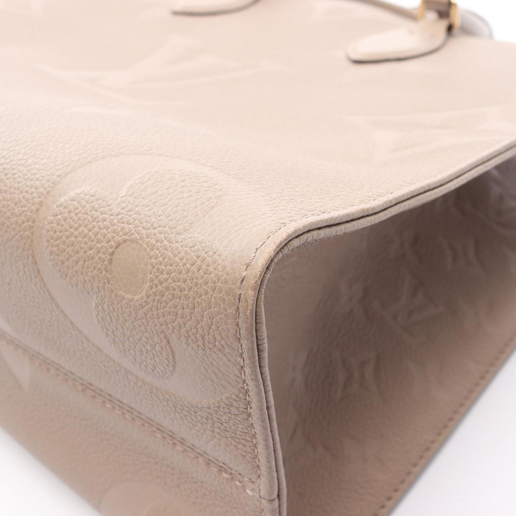 Louis Vuitton Beige Tourterelle Monogram Empreinte Tote Bag