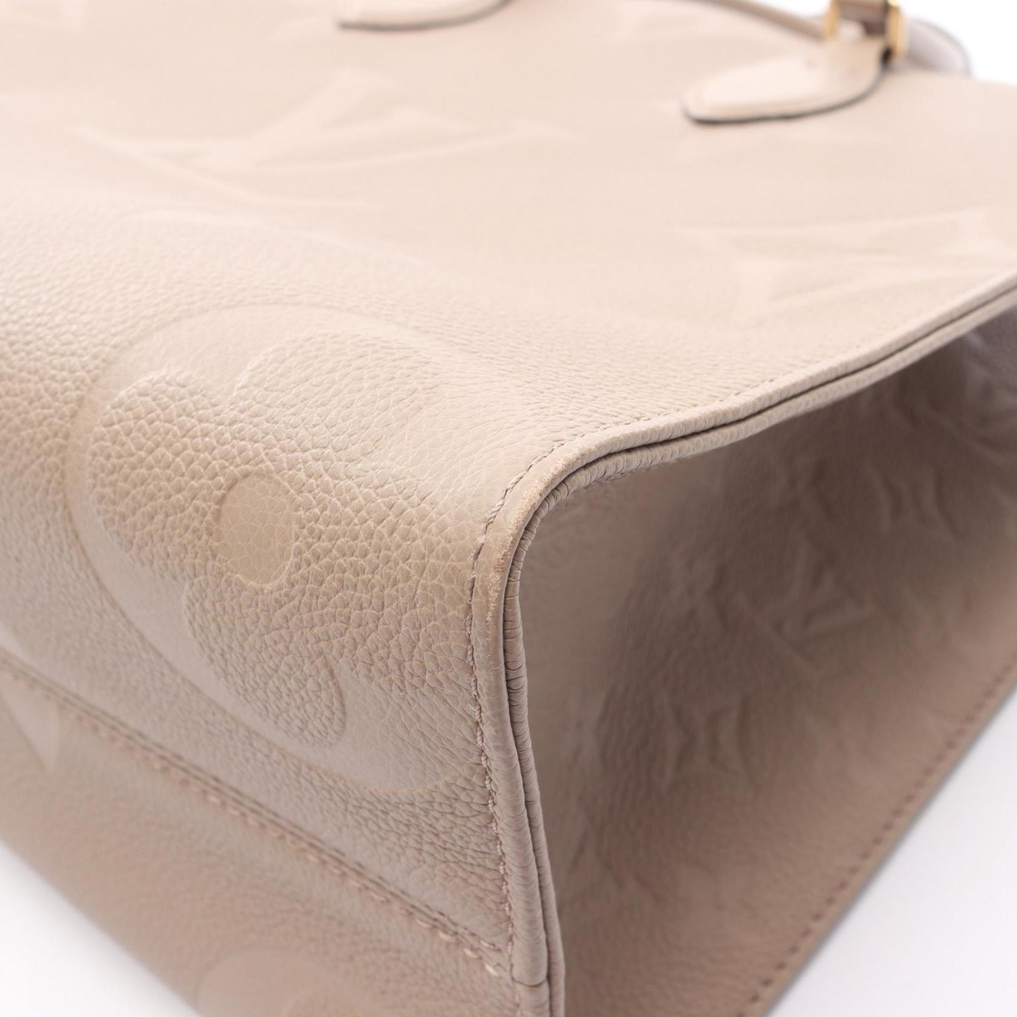 Louis Vuitton Beige Tourterelle Monogram Empreinte Tote Bag