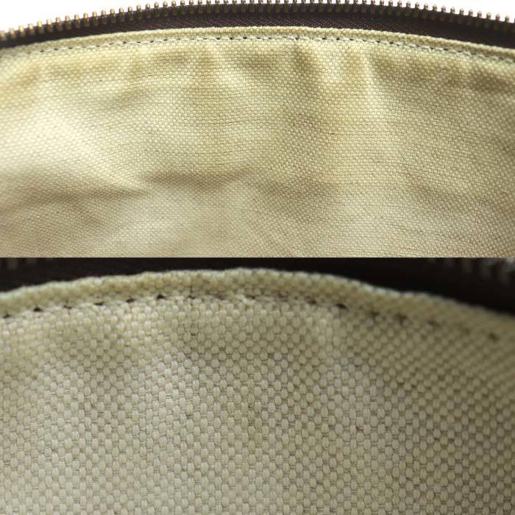 Gucci Beige Gg Supreme Leather Fanny Pack (Pre-Owned)