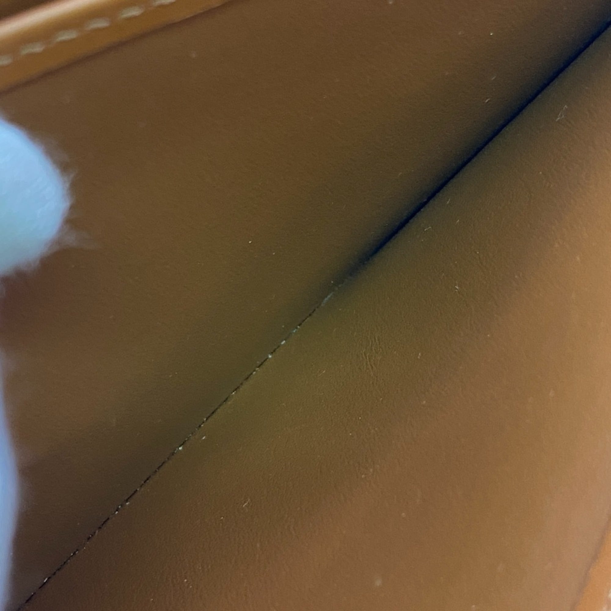 Louis Vuitton Brown Red Color Canvas Leather Long Wallet