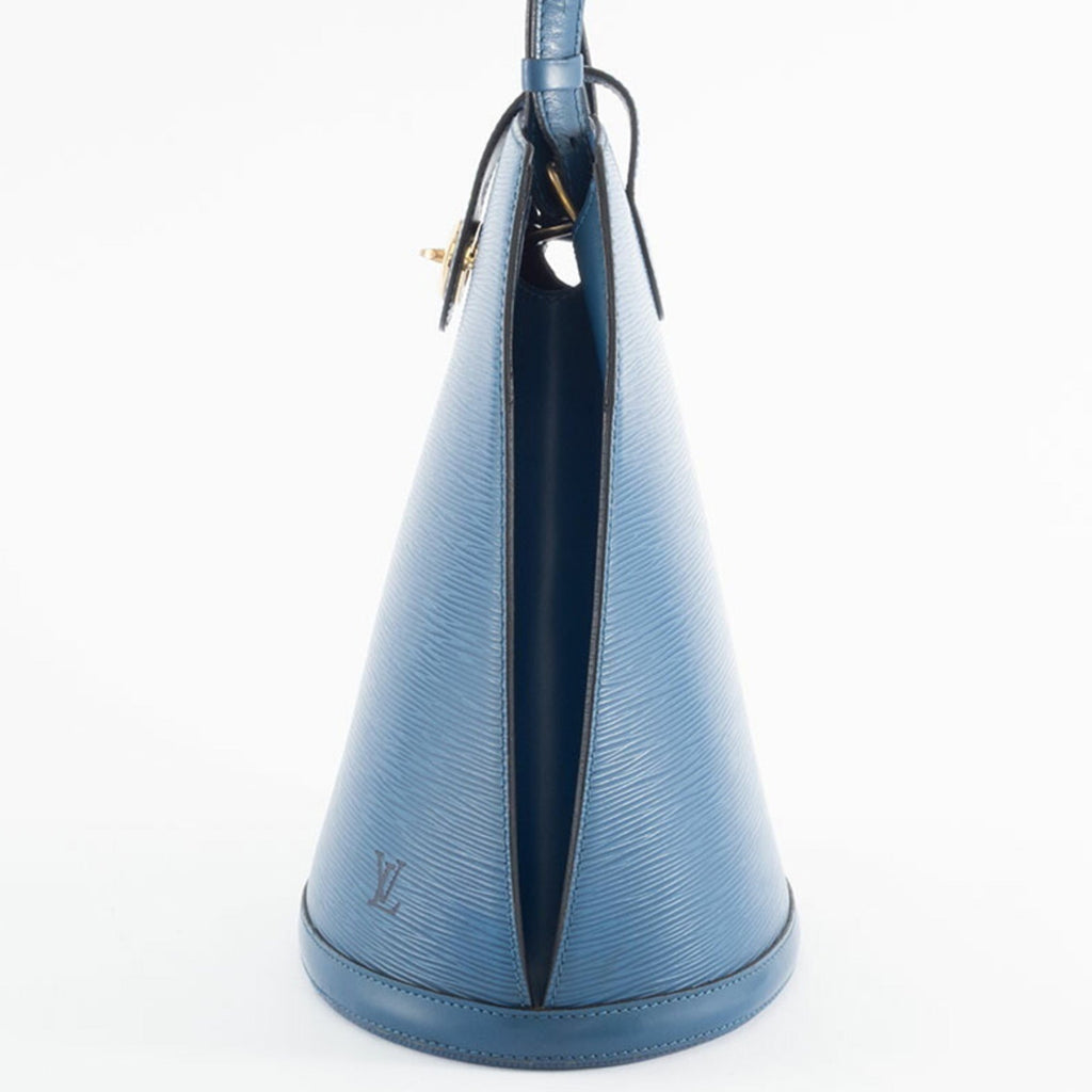 Louis Vuitton Epi Toledo Blue Epi Leather Shoulder Bag