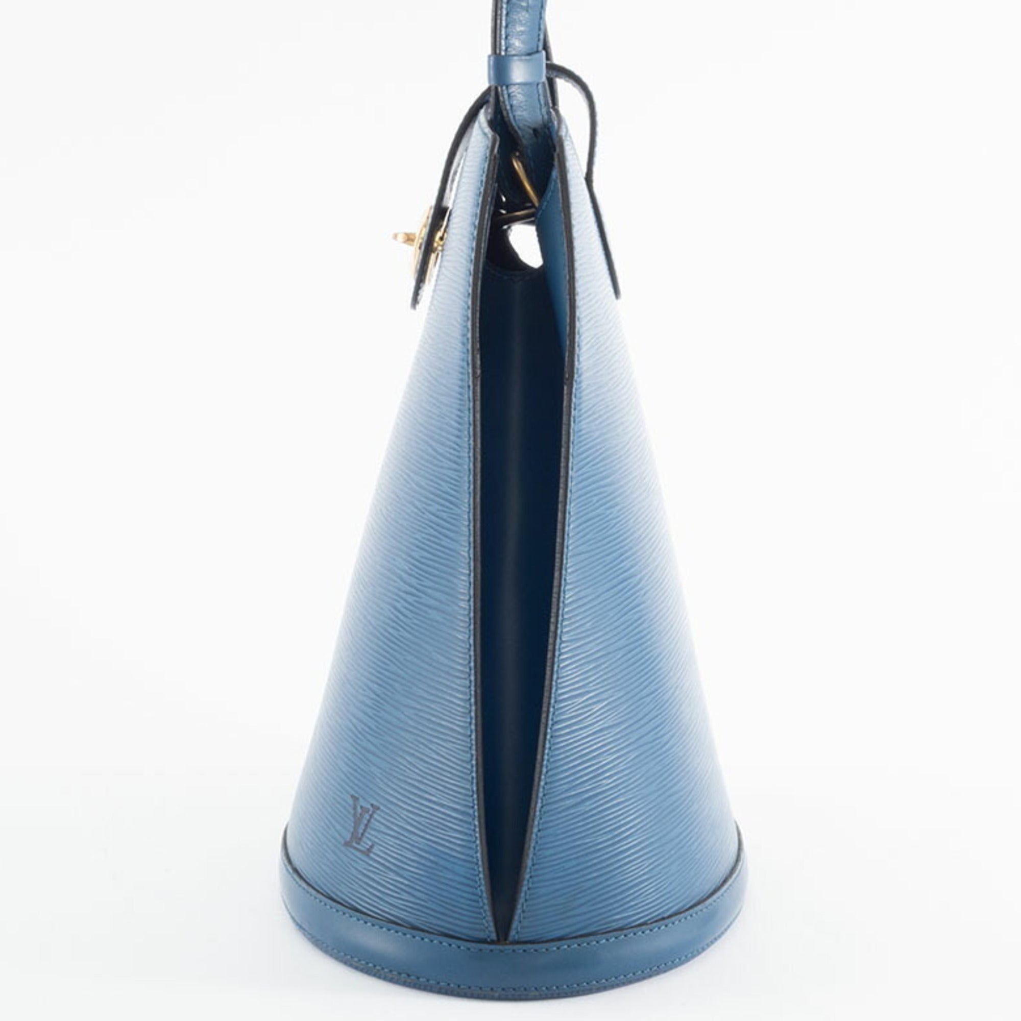 Louis Vuitton Epi Toledo Blue Epi Leather Shoulder Bag