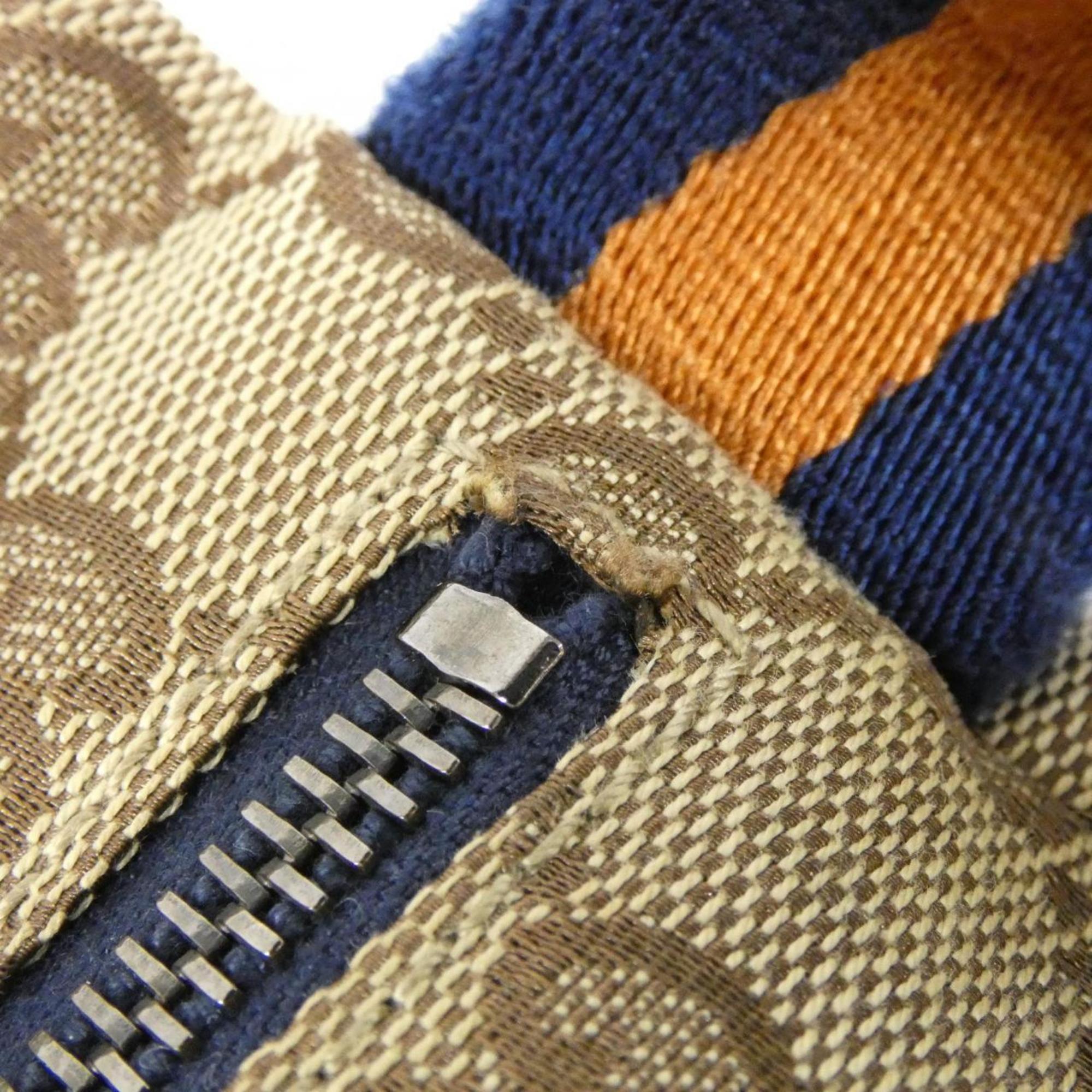 Gucci Beige Blue Orange Gg Canvas Fanny Pack (Pre-Owned)