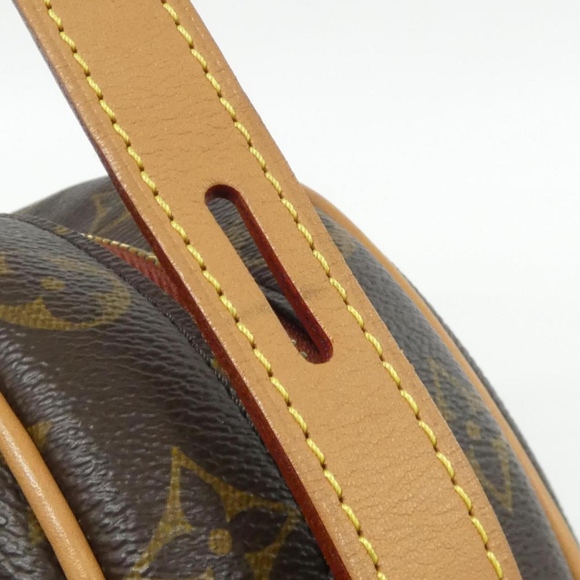 Louis Vuitton Marron Coated Canvas Shoulder Bag