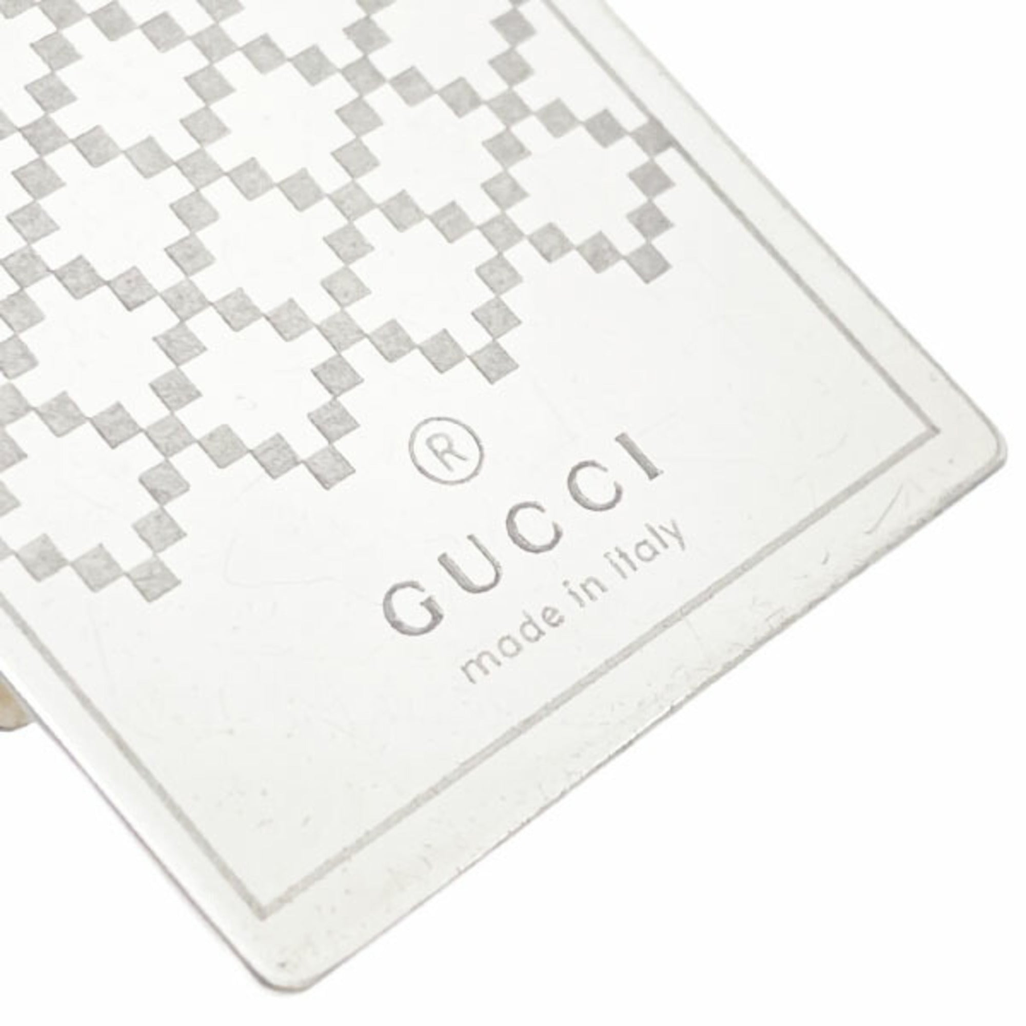 Gucci Silver Metal Money Clip (Pre-Owned)