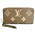 Louis Vuitton Monogram Empreinte Beige Tourterelle Monogram Empreinte Long Wallet
