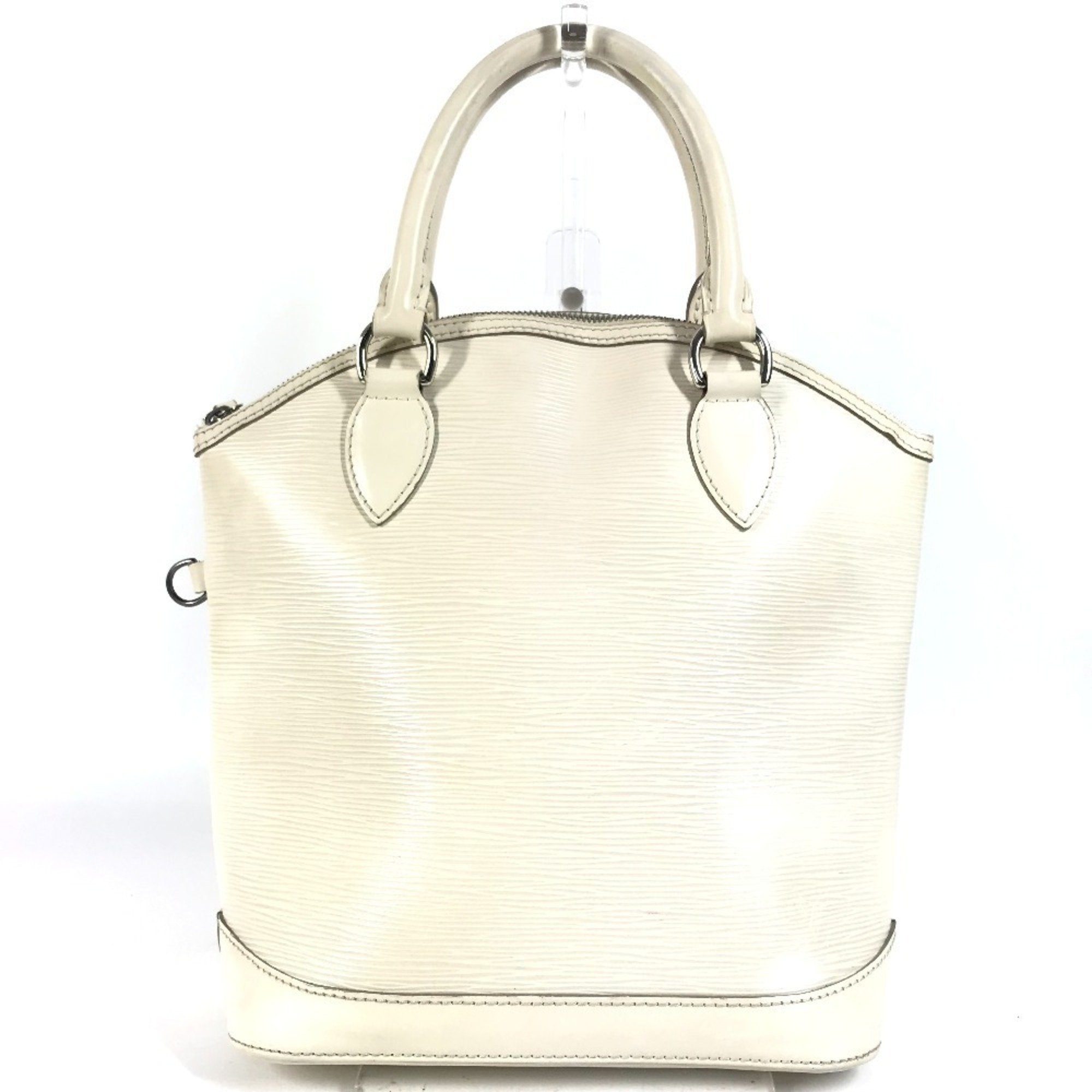 Louis Vuitton Epi Lv Off White Epi Leather Handbag Tote Bag
