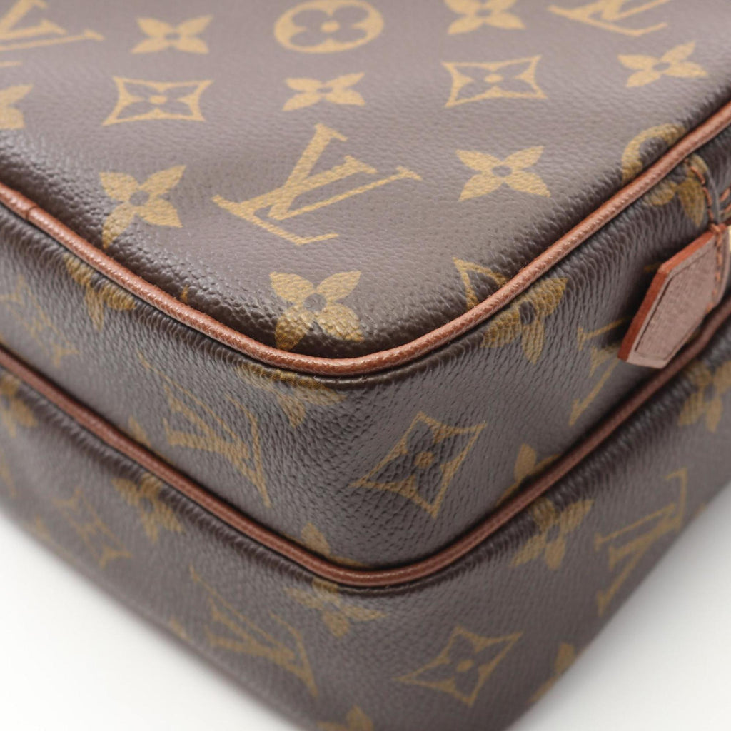 Louis Vuitton Brown Monogram Coated Canvas Shoulder Bag