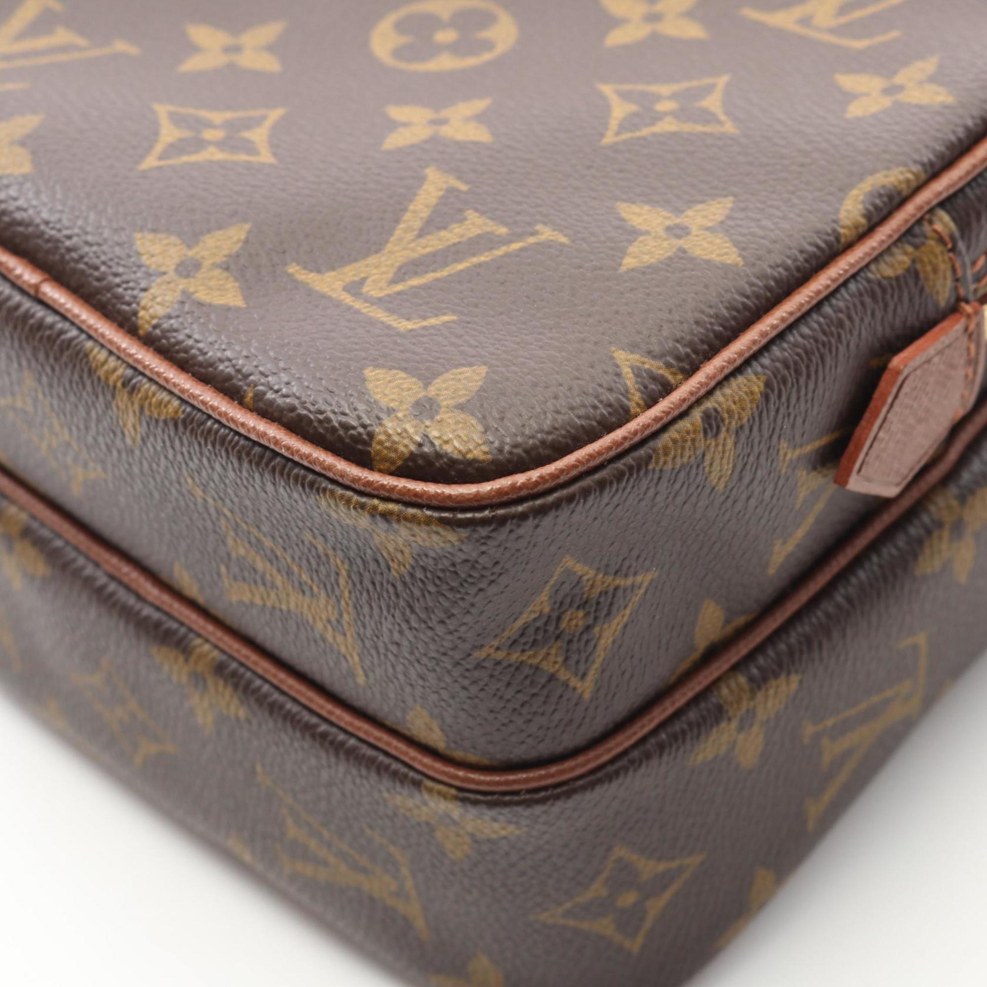 Louis Vuitton Brown Monogram Coated Canvas Shoulder Bag