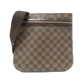 Louis Vuitton Brown Coated Canvas Pochette Shoulder Bag