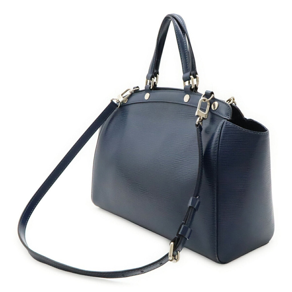 Louis Vuitton Indigo Epi Leather Handbag Shoulder Bag Tote Bag