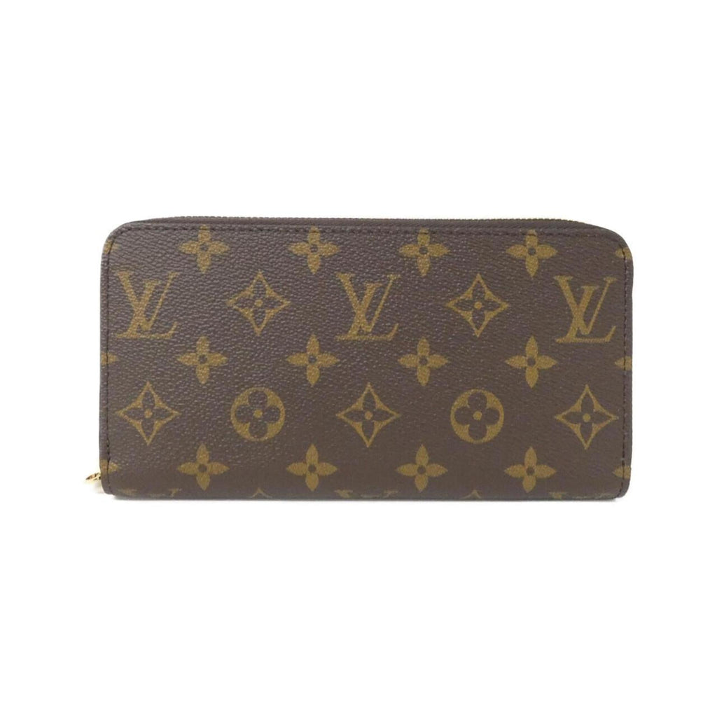 Louis Vuitton Marron Coated Canvas Long Wallet