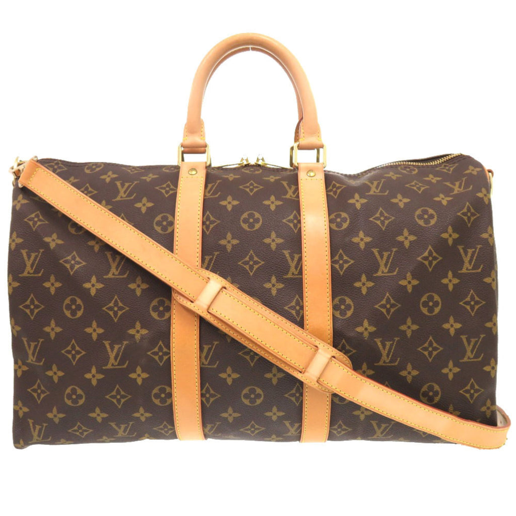 Louis Vuitton Brown Monogram Canvas Boston Bag