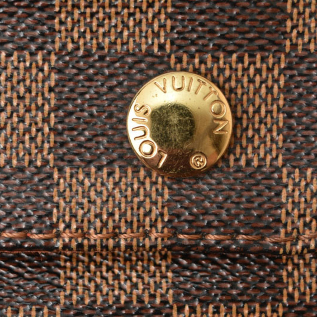 Louis Vuitton Damier Brown Damier Canvas Coated Canvas Shoulder Bag