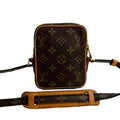 Louis Vuitton Brown Leather Pvc Pochette Shoulder Bag