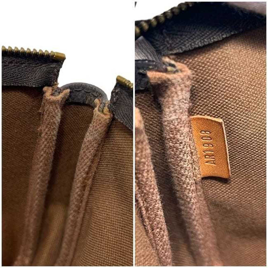 Louis Vuitton Brown Monogram Monogram Handbag Pochette Pouch