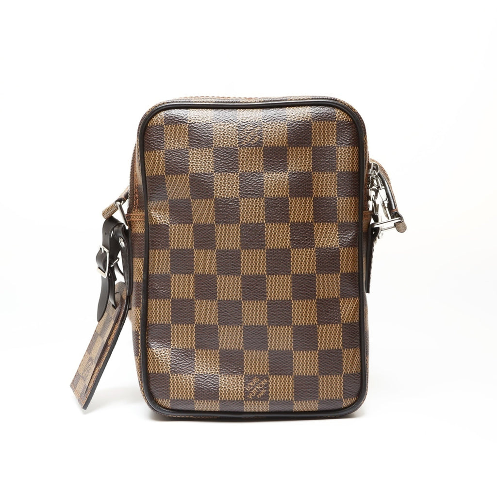 Louis Vuitton Brown Clear Damier Canvas Shoulder Bag