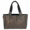 Gucci Black Brown Pvc Tote Bag (Pre-Owned)