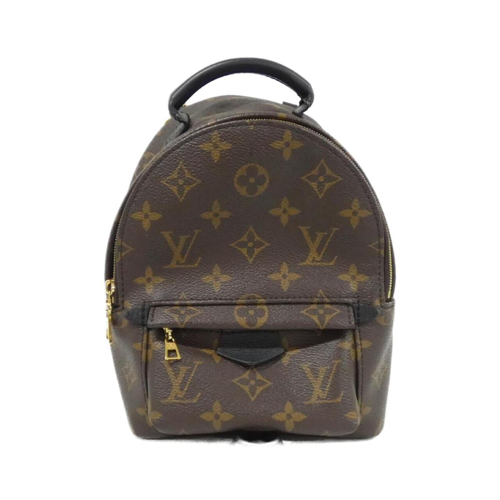 Louis Vuitton Marron Coated Canvas Backpack
